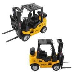 Empilhadeira Miniatura De Metal 1/32 Com Fricção Forklift - Import