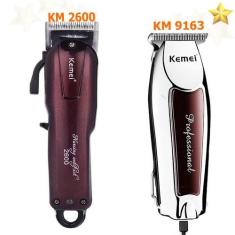 Kemei Km 2600 Máquina Cortar Prof + Acabamento Kemei Km 9163