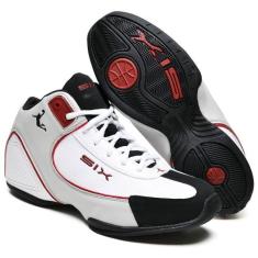 Tênis Basquete Masculino Charge Six Street Branco/Prata, 38