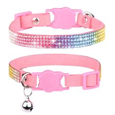 Coleira para gatos wdpaws Breakaway Bling Diamond Strass