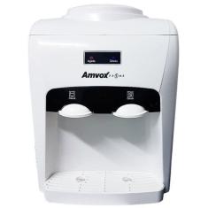 Bebedouro De Água Elétrico Amvox Gelada Ou Natural Bivolt, Branco, Biv