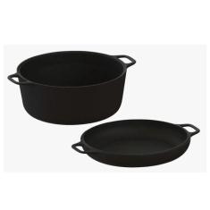 Conjunto Caçarola Frigideira Multiuso Libaneza 26Cm 5,6L