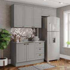 Cozinha Compacta 3 Peças 100% Mdf Americana - Henn