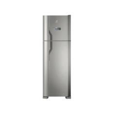 Geladeira/Refrigerador Electrolux Frost Free Inox Duplex Prata 371L DF