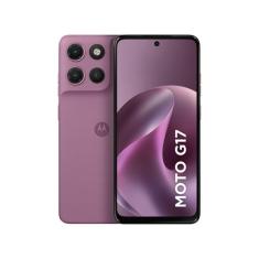 Smartphone Motorola G17 256GBGB 12GB RAM Rosa 6,7" Câm. Tripla + Selfi