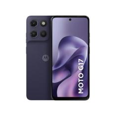 Smartphone Motorola G17 256GB 12GB RAM Roxo 6,7" Câm. Tripla + Selfie 