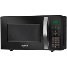 Micro-ondas Mondial 21 Litros MO-01-21-B 1200W Preto 220V, Preto, 220V