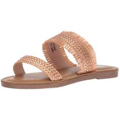 Report Sandália feminina Oralia, Ouro rosa, 6 Medium US