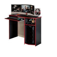 Mesa Gamer Escrivaninha Office Nicho E Suporte Gabinete CPU Gamer