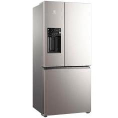 Geladeira Electrolux Multidoor Efficient IM8IS Frost Free com Tecnologia Inverter, AutoSense e Dispenser de Água e Gelo 540 L – Inox