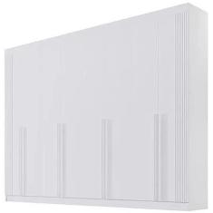 Guarda Roupa Daymond Casal 8 Portas 8 Gavetas D Doro Cor Branco