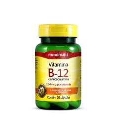 Vitamina B12 (60 Cápsulas) - Maxinutri