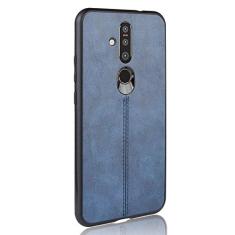 Capa para celular Nokia X71 Proteção robusta 360° Capa de couro liso para Nokia X71