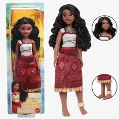 Boneca Princesa Disney Moana 2 com Acessório Mattel, Disney