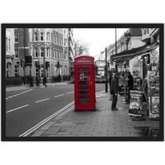 Quadro Decorativo Cidade Londres Decoração De Salas Com Moldura - Vita