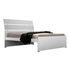 Cama Casal Premium 1,46m Branco - Tcil Móveis