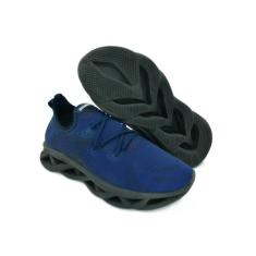 Tenis Masculino Elástico Ajustável com Cadarço Confortável e Macio Cor