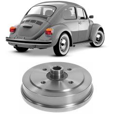 Tambor Freio Volkswagen Fusca 74 a 96 Traseiro Com Cubo HF04 Hiper Freios