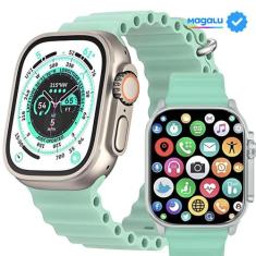 Relógio Inteligente S9 Ultra 2024  NFC, Smartwatch Android e iOS  Masc