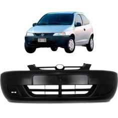 Parachoque Dianteiro Celta 03/05 Sem Furo Preto - DTS