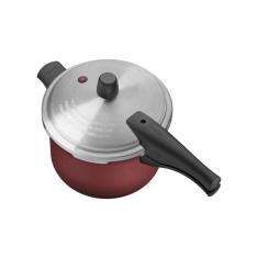 Panela De Pressão Tramontina Vancouver Em Alumínio Com Revestimento Interno E Externo Antiaderente Starflon Max Vermelho