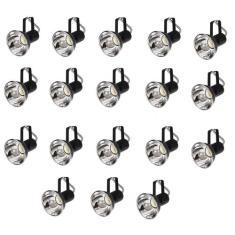 Kit 18 Spot Trilho Perfilado Eletro calha Par20 Bulbo OL5 - Hiperlight