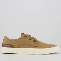Tênis Aramis Daily Dock Canvas Marrom-Masculino