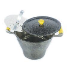 Cuscuzeiro Panela Alumínio Fundido Craqueado Gigante N20