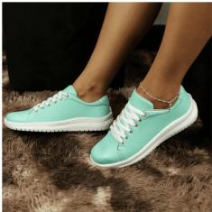 Tênis Feminino Casual Leve de Amarração Conforto e Estilo em Cada Passo-Feminino