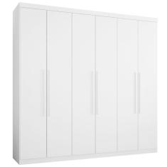 Roupeiro Gold 6 Portas Branco
