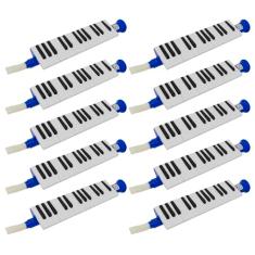Kit 25 Escaletas Melódica 27 Teclas Azul New York