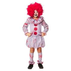 Fantasia Infantil Pennywise Palhaço It A Coisa Cosplay Noite do Terror Halloween Dia das Bruxas Festa Zumbi Sexta Feira