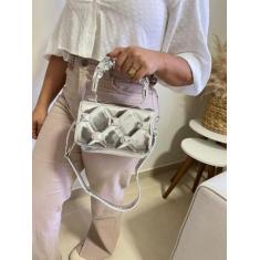 Bolsa Feminina Pequena Transversal Mão Ombro Lateral Cabe Celular Envi