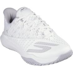 Skechers Tênis masculino Viper Court Rally Pickleball, Branco, 45