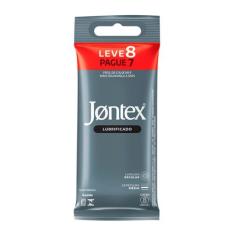 Preservativo Lubrificado 8 Unidades Jontex