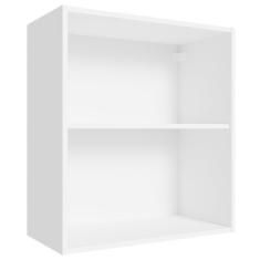 Armário Aéreo 60 Cm Com 2 Nichos Abertos Para Cozinha Branco