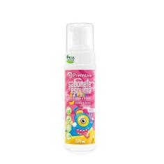 Sabonete Espuma Para Banho Infantil Kids 200Ml - Banana - Premisse