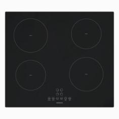 Cooktop de Indução Venax Eclipse 4 Bocas Vidro Temperado com Painel Digital Touch Preto 220V