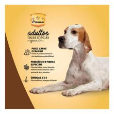 Ração Quatree para Cães Gourmet Adultos Raças Médias/Grandes Sem Corantes 20kg
