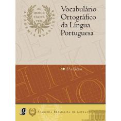 Livro - Vocabulário Ortográfico Da Língua Portuguesa Volp