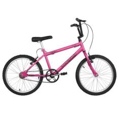 Bicicleta Aro 20 Ultra Bikes Freio V Brake sem Marcha , Rosa, Aro 20