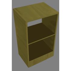 Mesa De Cabeceira Sem Gaveta Em Mdf Madeirado