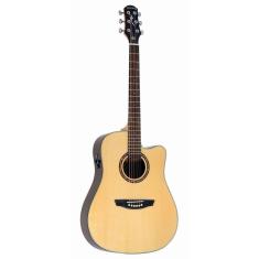 Violao Aço Eletrico Strinberg Dublin De50Sc N Natural