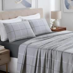 Jogo De Cama Andreza Queen Size Nyla 200 Fios Toque Super Macio Avere 