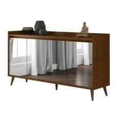 Buffet Aparador Retrô com Espelho Delux 