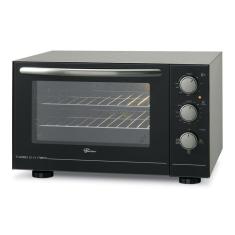 Forno Elétrico de Bancada Fischer Turbo 2.4 New 48L Preto 220V