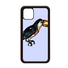 Pintura Toco Tropical Bird para iPhone 12 Pro Max Capa para Apple Mini Mobile Case Shell