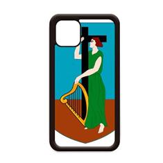 Capa Montserrat com emblema nacional da América Latina para iPhone 12 Pro Max para Apple Mini Mobile Case