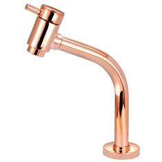 Torneira para Lavatório de Mesa Bica Baixa Fit Rosé