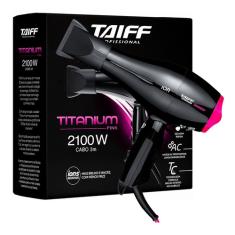 Secador Profissional Titanium Pink 2100w Taiff 127v Titanium 2100W